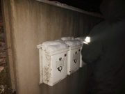 Flyvebladsutdeling i Halden