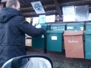 Flyvebladsutdeling i Knarvik