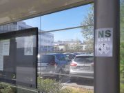 Klistremerker på Forus