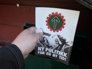 Flyvebladsutdeling i Lindås