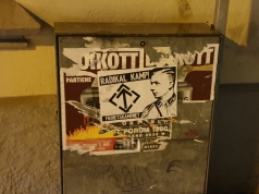 Propagandaoffensiv i Trondheim sentrum