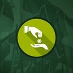 green biliard cloth color texture close up