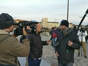 Motstandsbevegelsen ble intervjuet av Ruptly