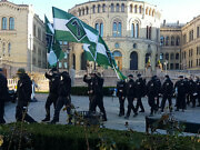 Motstandsbevegelsen demonstrerte i Oslo – dominerte nyhetsbildet – OPPDATERT