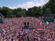 Hundretusener av ungarere demonstrerte mot militant globalisme
