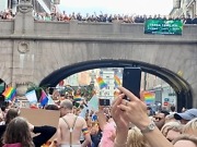 Den nordiske motstandsbevegelsen demonstrerte mot homoparade