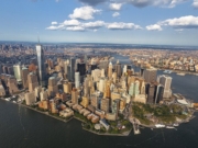 Masseskyting i skyskraper i New York