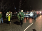 Hundrevis hedret Daniel Wretström i Salem