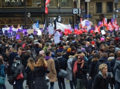 Mann drept av venstreekstremister mens han beskyttet pro-sionistisk motdemonstrasjon