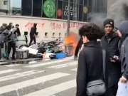 Voldelige opptøyer i Brussel når lærere demonstrerte